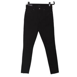 NEW Joe's Flawless Black High Rise Skinny Ankle Jeans Women size 28